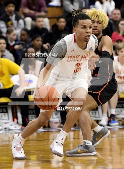 Thumbnail 2 in Wasatch Academy vs. Oak Hill Academy (GEICO National Tournament Quarterfinal) photogallery.