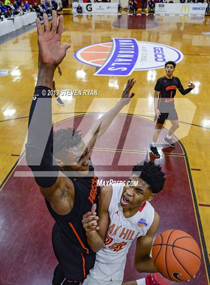 Thumbnail 1 in Wasatch Academy vs. Oak Hill Academy (GEICO National Tournament Quarterfinal) photogallery.