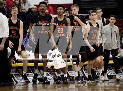 Thumbnail 1 in Wasatch Academy vs. Oak Hill Academy (GEICO National Tournament Quarterfinal) photogallery.