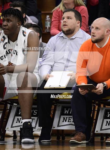 Thumbnail 1 in Wasatch Academy vs. Oak Hill Academy (GEICO National Tournament Quarterfinal) photogallery.
