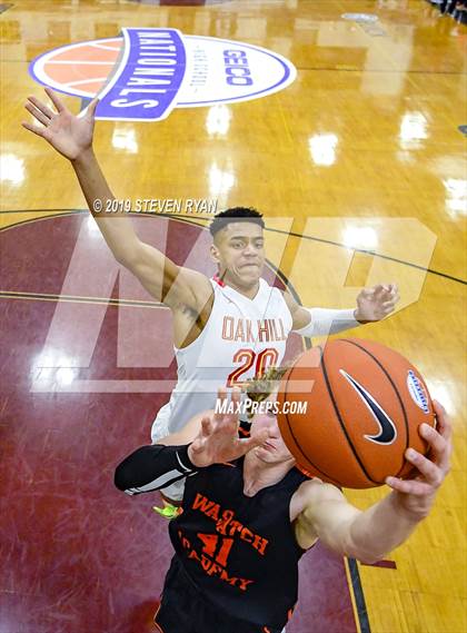 Thumbnail 1 in Wasatch Academy vs. Oak Hill Academy (GEICO National Tournament Quarterfinal) photogallery.