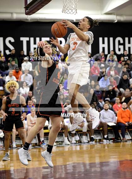 Thumbnail 2 in Wasatch Academy vs. Oak Hill Academy (GEICO National Tournament Quarterfinal) photogallery.