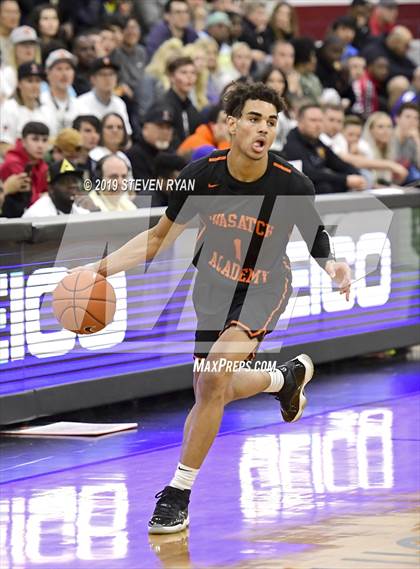 Thumbnail 3 in Wasatch Academy vs. Oak Hill Academy (GEICO National Tournament Quarterfinal) photogallery.