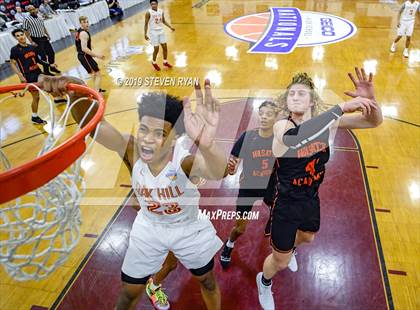 Thumbnail 1 in Wasatch Academy vs. Oak Hill Academy (GEICO National Tournament Quarterfinal) photogallery.