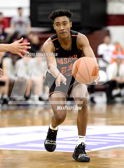 Thumbnail 3 in Wasatch Academy vs. Oak Hill Academy (GEICO National Tournament Quarterfinal) photogallery.