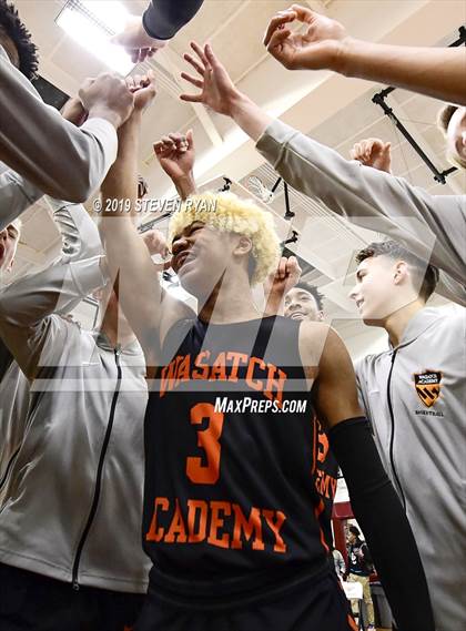 Thumbnail 3 in Wasatch Academy vs. Oak Hill Academy (GEICO National Tournament Quarterfinal) photogallery.