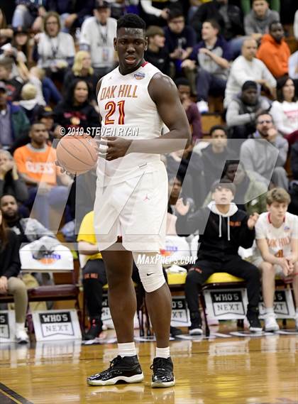 Thumbnail 2 in Wasatch Academy vs. Oak Hill Academy (GEICO National Tournament Quarterfinal) photogallery.