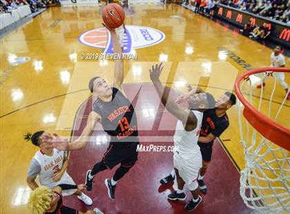 Thumbnail 2 in Wasatch Academy vs. Oak Hill Academy (GEICO National Tournament Quarterfinal) photogallery.
