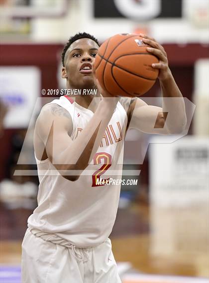Thumbnail 1 in Wasatch Academy vs. Oak Hill Academy (GEICO National Tournament Quarterfinal) photogallery.