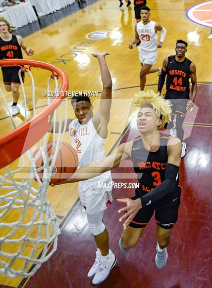 Thumbnail 2 in Wasatch Academy vs. Oak Hill Academy (GEICO National Tournament Quarterfinal) photogallery.