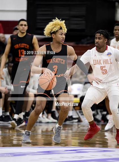 Thumbnail 3 in Wasatch Academy vs. Oak Hill Academy (GEICO National Tournament Quarterfinal) photogallery.