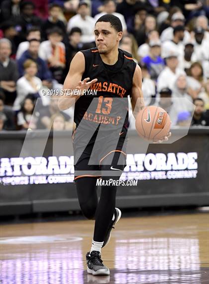 Thumbnail 1 in Wasatch Academy vs. Oak Hill Academy (GEICO National Tournament Quarterfinal) photogallery.