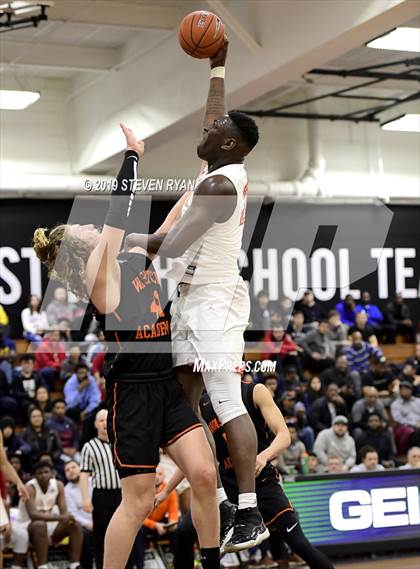 Thumbnail 1 in Wasatch Academy vs. Oak Hill Academy (GEICO National Tournament Quarterfinal) photogallery.