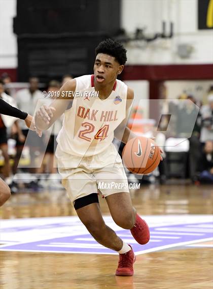 Thumbnail 2 in Wasatch Academy vs. Oak Hill Academy (GEICO National Tournament Quarterfinal) photogallery.
