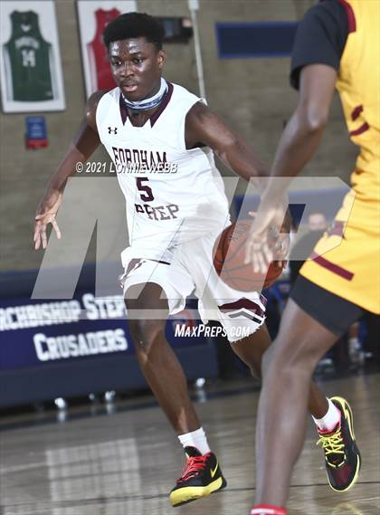 Thumbnail 2 in Fordham Prep vs Cardinal Hayes (CHSAA Spring Tournament) photogallery.