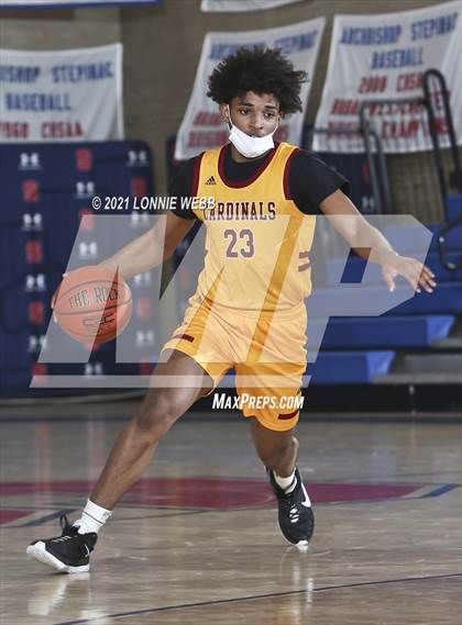 Thumbnail 3 in Fordham Prep vs Cardinal Hayes (CHSAA Spring Tournament) photogallery.
