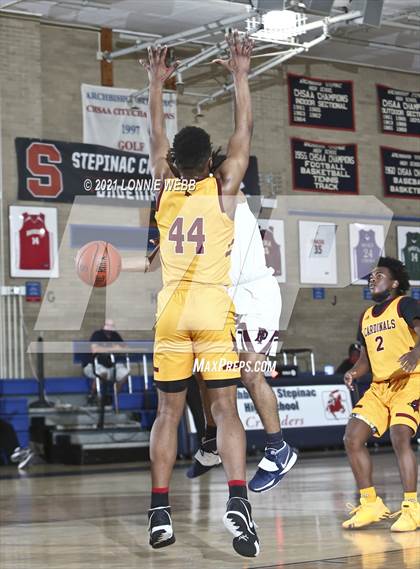 Thumbnail 3 in Fordham Prep vs Cardinal Hayes (CHSAA Spring Tournament) photogallery.