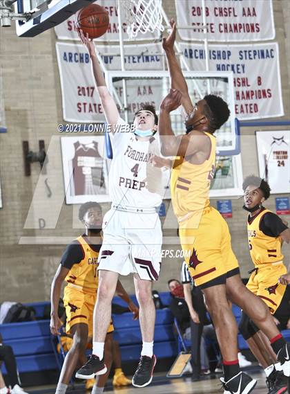 Thumbnail 3 in Fordham Prep vs Cardinal Hayes (CHSAA Spring Tournament) photogallery.