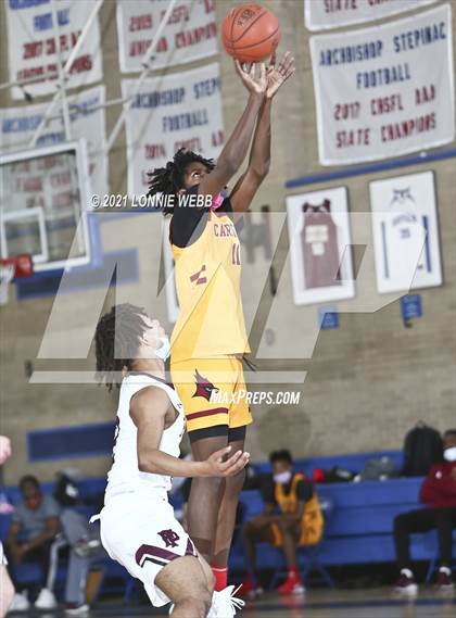 Thumbnail 1 in Fordham Prep vs Cardinal Hayes (CHSAA Spring Tournament) photogallery.