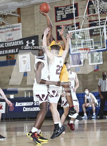 Thumbnail 2 in Fordham Prep vs Cardinal Hayes (CHSAA Spring Tournament) photogallery.