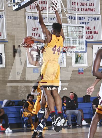 Thumbnail 3 in Fordham Prep vs Cardinal Hayes (CHSAA Spring Tournament) photogallery.