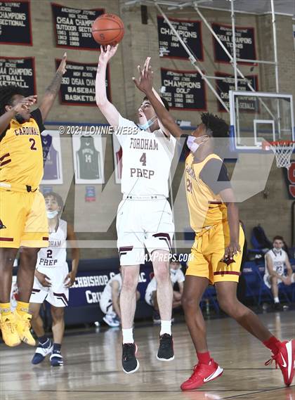 Thumbnail 3 in Fordham Prep vs Cardinal Hayes (CHSAA Spring Tournament) photogallery.