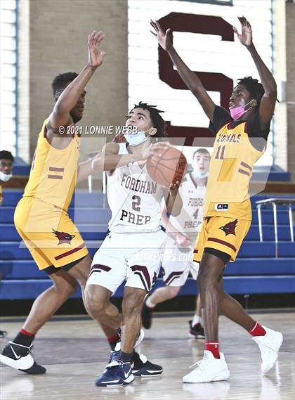 Thumbnail 3 in Fordham Prep vs Cardinal Hayes (CHSAA Spring Tournament) photogallery.