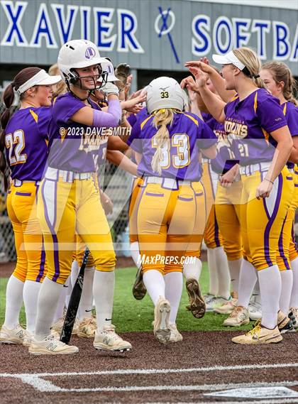 Thumbnail 2 in Indianola vs Xavier (Xavier Varsity Classic) photogallery.