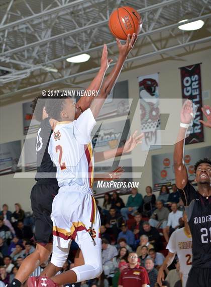 Thumbnail 3 in Cantwell-Sacred Heart vs. Woodcreek (Rancho Mirage Holiday Invitational) photogallery.