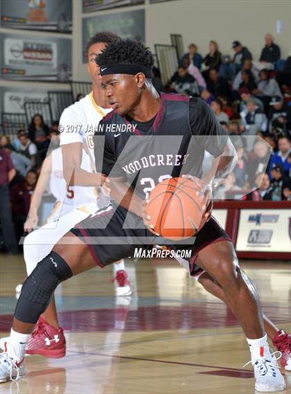 Thumbnail 2 in Cantwell-Sacred Heart vs. Woodcreek (Rancho Mirage Holiday Invitational) photogallery.