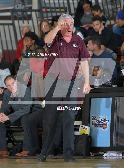 Thumbnail 3 in Cantwell-Sacred Heart vs. Woodcreek (Rancho Mirage Holiday Invitational) photogallery.