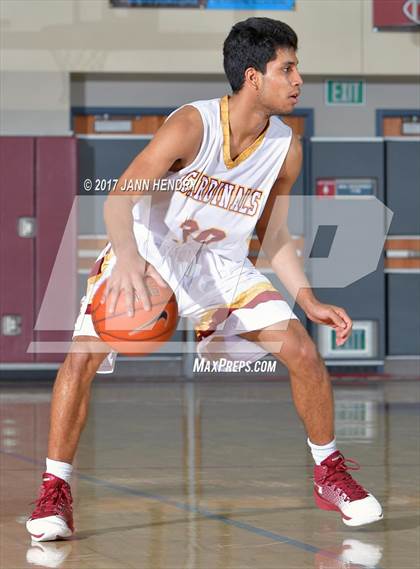 Thumbnail 3 in Cantwell-Sacred Heart vs. Woodcreek (Rancho Mirage Holiday Invitational) photogallery.