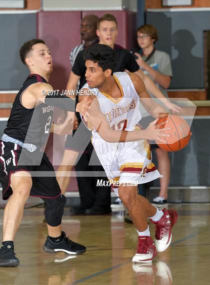 Thumbnail 2 in Cantwell-Sacred Heart vs. Woodcreek (Rancho Mirage Holiday Invitational) photogallery.