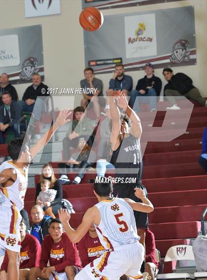 Thumbnail 1 in Cantwell-Sacred Heart vs. Woodcreek (Rancho Mirage Holiday Invitational) photogallery.