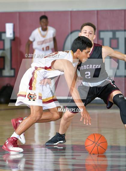 Thumbnail 2 in Cantwell-Sacred Heart vs. Woodcreek (Rancho Mirage Holiday Invitational) photogallery.