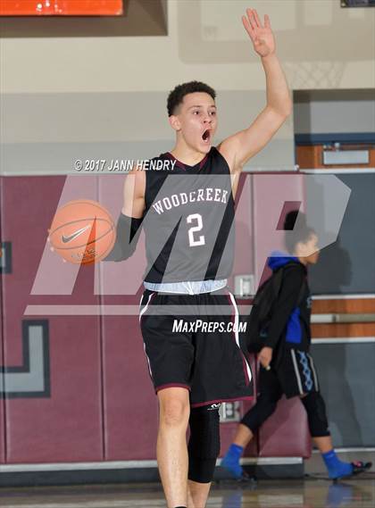 Thumbnail 3 in Cantwell-Sacred Heart vs. Woodcreek (Rancho Mirage Holiday Invitational) photogallery.