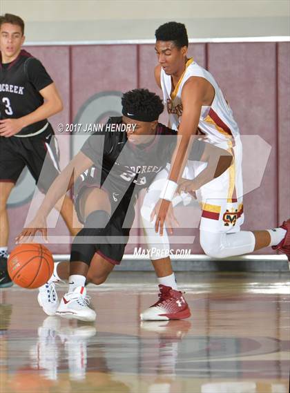 Thumbnail 2 in Cantwell-Sacred Heart vs. Woodcreek (Rancho Mirage Holiday Invitational) photogallery.