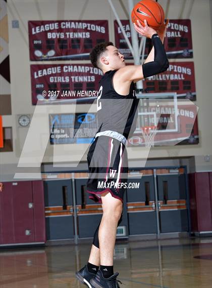 Thumbnail 2 in Cantwell-Sacred Heart vs. Woodcreek (Rancho Mirage Holiday Invitational) photogallery.