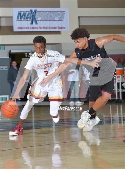 Thumbnail 1 in Cantwell-Sacred Heart vs. Woodcreek (Rancho Mirage Holiday Invitational) photogallery.
