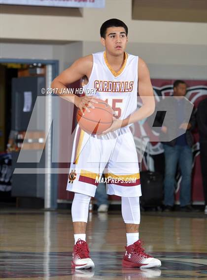 Thumbnail 2 in Cantwell-Sacred Heart vs. Woodcreek (Rancho Mirage Holiday Invitational) photogallery.
