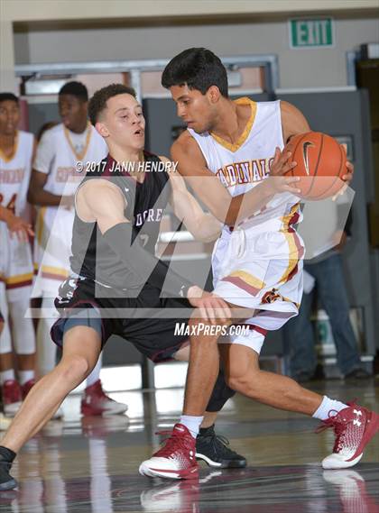Thumbnail 2 in Cantwell-Sacred Heart vs. Woodcreek (Rancho Mirage Holiday Invitational) photogallery.
