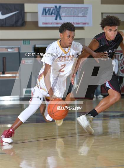 Thumbnail 2 in Cantwell-Sacred Heart vs. Woodcreek (Rancho Mirage Holiday Invitational) photogallery.