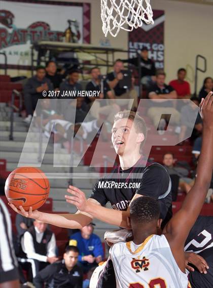 Thumbnail 3 in Cantwell-Sacred Heart vs. Woodcreek (Rancho Mirage Holiday Invitational) photogallery.
