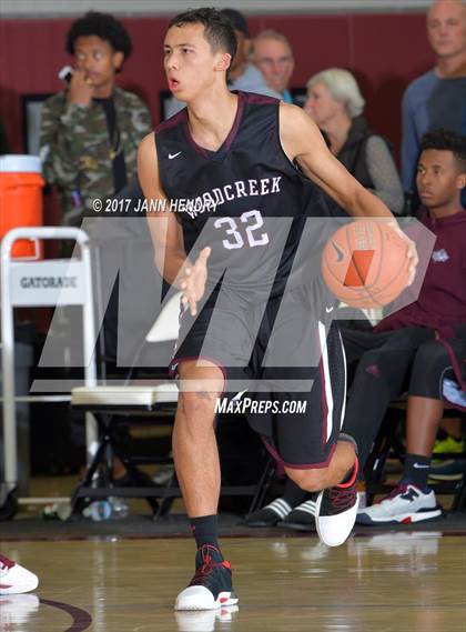 Thumbnail 3 in Cantwell-Sacred Heart vs. Woodcreek (Rancho Mirage Holiday Invitational) photogallery.