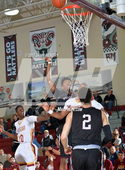 Thumbnail 2 in Cantwell-Sacred Heart vs. Woodcreek (Rancho Mirage Holiday Invitational) photogallery.