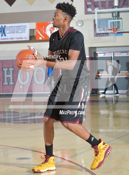 Thumbnail 1 in Cantwell-Sacred Heart vs. Woodcreek (Rancho Mirage Holiday Invitational) photogallery.