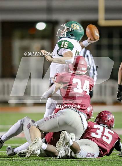 Thumbnail 1 in Briarcrest Christian @ Montgomery Bell Academy (TSSAA D2 3A 2nd Round Playoff) photogallery.