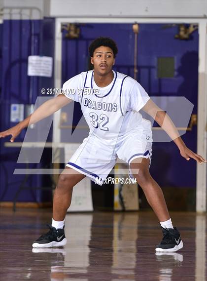 Thumbnail 2 in Salesian College Preparatory vs. Sacramento (St. Hope Elite Classic) photogallery.