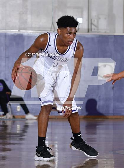Thumbnail 1 in Salesian College Preparatory vs. Sacramento (St. Hope Elite Classic) photogallery.