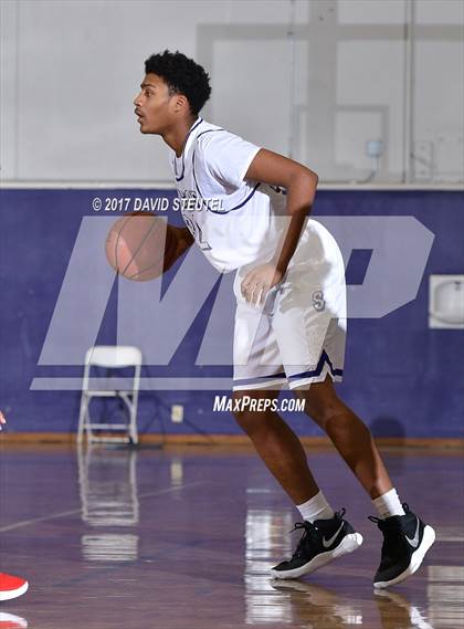 Thumbnail 2 in Salesian College Preparatory vs. Sacramento (St. Hope Elite Classic) photogallery.